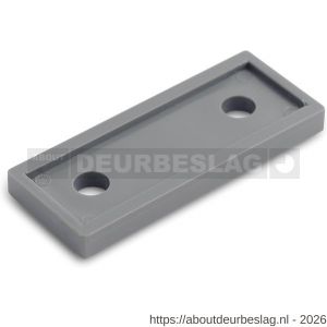 Dulimex DX RUZW OPK 1 SE onderlegplaat raamkozijn voor RUZ-W-010 serie plastic grijs - A30202999 - afbeelding 1