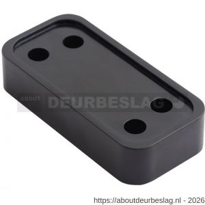 Dulimex DX RUZW OPK 3 BE onderlegplaat raamkozijn voor RUZ-W-300 serie plastic zwart - A30203000 - afbeelding 1