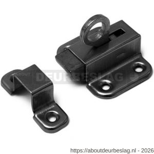 Dulimex DX FLC 4135 CP raamknip met sluitbeugel staal verchroomd - A30202695 - afbeelding 1