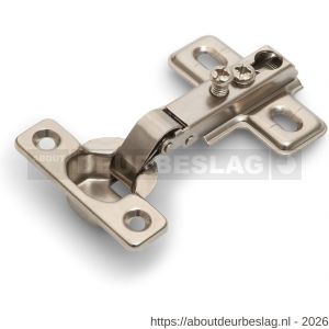 Dulimex DX MS 26A095M B inboorkastscharnier opliggend diameter 26 mm 95 graden staal vernikkeld - A30202830 - afbeelding 1