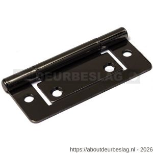 Dulimex DX LDS 750B louvredeurscharnier 75x35 mm staal vernikkeld - A30201796 - afbeelding 1