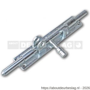 IBFM HSG 200V hangslotgrendel verticaal diameter 12 mm 200 mm staal verzinkt - A30204926 - afbeelding 1