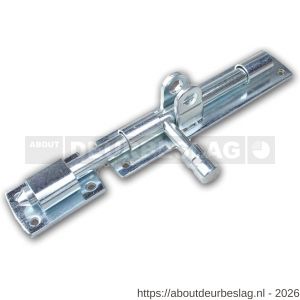 IBFM HSG 150H SS hangslotgrendel diameter 12 mm horizontaal 150 mm RVS - A30204934 - afbeelding 1