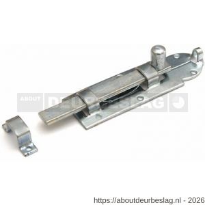 Dulimex DX SG 040BV plaatschuif 20x40 mm schootdikte 2 mm vlak model staal verzinkt - A30202585 - afbeelding 1