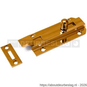 Dulimex DX PSB 641B profielschuif met bocht 25x40 mm messing gepolijst - A30203951 - afbeelding 1