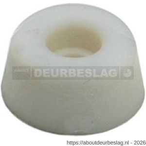 Dulimex DX CBR 10 WE closetbuffer DX diameter 20x10 mm rubber wit - A30203972 - afbeelding 1