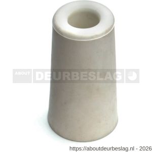 Dulimex DX DBR 59 WE deurbuffer DX diameter 39x59 mm rubber wit - A30203976 - afbeelding 1