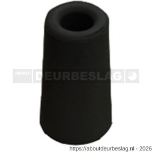 Dulimex DX DBR 59 BE deurbuffer DX diameter 39x59 mm rubber zwart - A30203992 - afbeelding 1