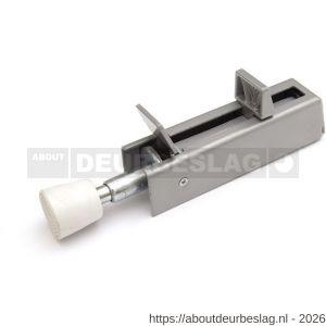 IBFM DVZ VZ12230SE deurvastzetter voetstift DX 30x122 mm schootuitslag 54 mm deur tot 60 kg zamac zilvergrijs - A30202203 - afbeelding 1