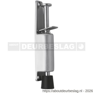 Deni DVZ VL040 SS deurvastzetter voetstift Luxe 35x179 mm schootuitslag 40 mm deur tot 40 kg RVS - A30203614 - afbeelding 1