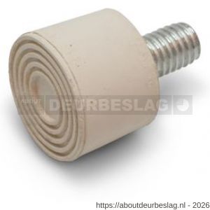 Deni DVZ V ACC 30 witte rubberen dop voor deurvastzetters DVZ VL030-serie 3834 0002 86 - A30203620 - afbeelding 1