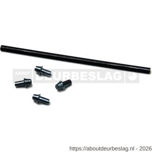 IBFM DVSP 1 stelpin met 4 borgpinnen maat 1 voor DVE en DVD 75, 100 en 125 mm staal - A30201660 - afbeelding 1