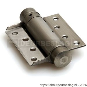 IBFM DVE 075/29 NP Bommer scharnier enkelwerkend 29/75 mm deurdikte 18-25 mm staal vernikkeld - A30201629 - afbeelding 1