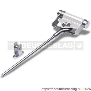 IBFM DV P 091 WG1 deursluiter zwaarte 1 met stelgereedschap staal wit gelakt - A30202183 - afbeelding 1