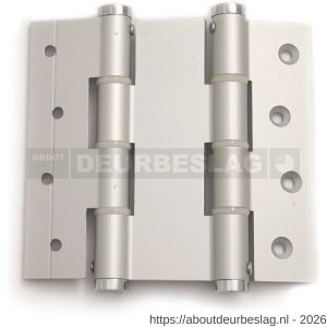 Justor DVD 120/40 SE deurveerscharnier dubbelwerkend 120/40 mm aluminium zilvergrijs - A30204169 - afbeelding 1