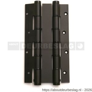 Justor DVD 180/30 BE deurveerscharnier dubbelwerkend 180/30 mm aluminium zwart - A30204172 - afbeelding 1