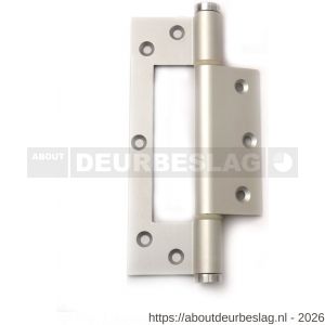 Justor STW 150 SE deurveerscharnier enkelwerkend 150 mm hangnaad 2.5 mm aluminium zilver - A30204163 - afbeelding 1