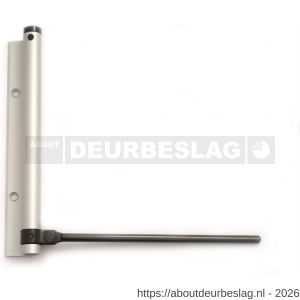 Justor DVP 180 SE deursluiter zwaarte instelbaar voor buiten 40 kg zilver - A30204917 - afbeelding 1