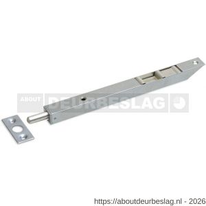 Dulimex DX KSP-25017SBV pijpkantschuif type 864 250x17x12 mm afgeschuind recht staal verzinkt - A30202569 - afbeelding 1