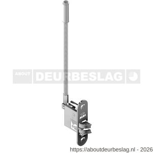 Olda 27 HZA T2 automatische kantschuif type 27 HZA type 2 staal verzinkt voor stalen-aluminium deuren - A30205038 - afbeelding 1