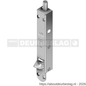 Olda 28 HZA 20 T1 automatische kantschuif type 28 HZA type 1 verlengde schoot +20 mm staal verzinkt voor houten deuren - A30205030 - afbeelding 1
