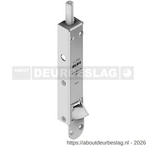 Olda 28 HZA 30 T2 automatische kantschuif type 28 HZA type 2 verlengde schoot +30 mm staal verzinkt voor houten deuren - A30205032 - afbeelding 1