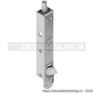 Olda 28 HZA 20 T2 automatische kantschuif type 28 HZA type 2 verlengde schoot +20 mm staal verzinkt voor houten deuren - A30205034 - afbeelding 1
