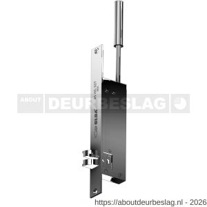 Olda 43 HZA32T T1 automatische kantschuif type 43 HZA type 1 doornmaat 32 mm staal verzinkt voor stalen-aluminium deuren - A30205055 - afbeelding 1