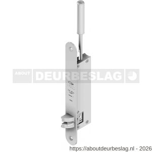 Olda 43 HZA20T T1 automatische kantschuif type 43 HZA type 1 doornmaat 20 mm staal verzinkt voor stalen-aluminium-houten deuren - A30205057 - afbeelding 1