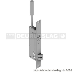 Olda 43 HZA32T T2 automatische kantschuif type 43 HZA type 2 doornmaat 32 mm staal verzinkt voor stalen-aluminium deuren - A30205056 - afbeelding 1