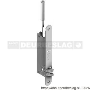 Olda 43 HZA20T T2 automatische kantschuif type 43 HZA type 2 doornmaat 20 mm staal verzinkt voor stalen-aluminium-houten deuren - A30205058 - afbeelding 1