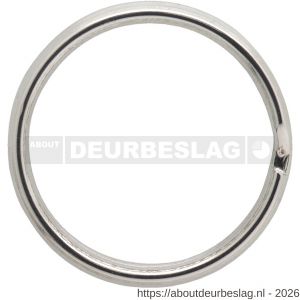 Dulimex DX 1601-20I sleutelring 20 mm uitwendig RVS AISI 304 - A30202059 - afbeelding 1