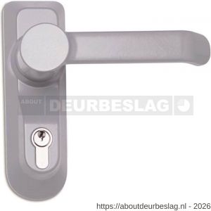 Dulimex DX PO 1413KRS SE anti paniekbeslag opbouw krukset Briton 1413 KRS SE inclusief 1/2 PC voor Briton anti-paniekbeslag zilvergrijs - A30202348 - afbeelding 1