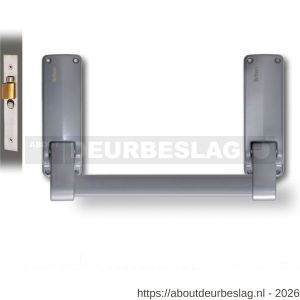 Briton PO 379 EB SE anti-paniekstang Briton 379 SE enkele deur 1-puntssluiting met insteek anti-paniekslot doornmaat 57 mm PC maat 48 mm zilvergrijs - A30203747 - afbeelding 1