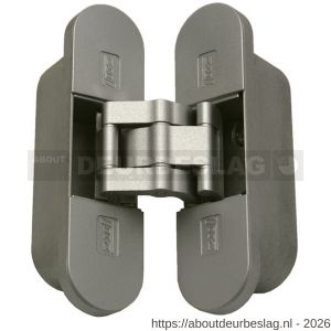 TKZ 3D NP Esprit Z 3D onzichtbaar scharnier 29x111 mm CE minimale deurdikte 40 mm zamac nikkel satijn - A30204889 - afbeelding 1