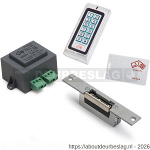 JIS Nadal EKP 6501 elektrisch keypad JIS Nadal 6501 met transformator en elektrische sluitplaat - A30202072 - afbeelding 1
