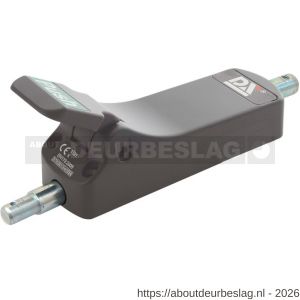 Dulimex DX PO 293 EB SE anti-paniekpushpad 293 SE enkele deur 2-puntssluiting zilvergrijs - A30202464 - afbeelding 1