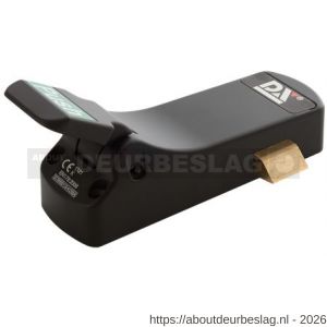 Dulimex DX PO 297 EB RZ anti-paniekpushpad 297 RZ enkele deur 1-puntssluiting opliggende dagschoot mat zwart - A30202463 - afbeelding 1