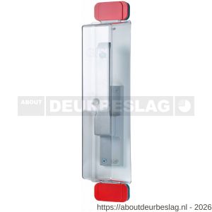 GfS EC 290 paniekopener exit cover verticale raam en deurkrukken LxBxH 270x65x90 mm voor zijwaarts werkende deur- en raamgrepen zoals espagnolet kiep en kantel sluitingen - A30202440 - afbeelding 1