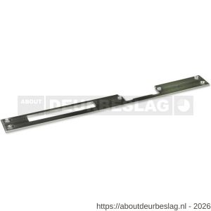 JIS Nadal ESPV 904 SS voorplaat RVS 250x25 mm links en rechts bruikbaar voor dag- en nachtsloten RVS - A30204075 - afbeelding 1