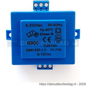 Dulimex DX ESP TRANS transformator input 220-230 V output 12 V wisselstroom 1,5 A - A30204049 - afbeelding 1