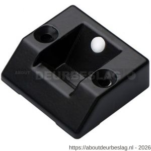 Dulimex DX PO SK 3402 DX paniekopener sluitkom voor verticale pullmanschoot terugliggende deur met kozijn voor anti-paniekpaniekopener sluiting DX 5 mat zwart - A30202435 - afbeelding 1