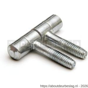 Dulimex DX HPLM A09038BV meubel inboorpaumelle 9x38 mm standaard type staal verzinkt - A30201679 - afbeelding 1