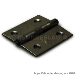 Dulimex DX H161-51512005 scharnier rechte hoeken 51x51 mm losse verzinkte pen staal verzinkt - A30201727 - afbeelding 1