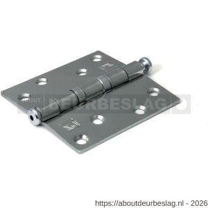 Dulimex DX H162-89892105 kogellagerscharnier rechte hoeken 89x89 mm verzinkte pen staal verzinkt - A30204029 - afbeelding 1