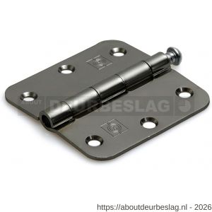 Dulimex DX H167-76762005 scharnier ronde hoeken 76x76 mm losse verzinkte pen staal verzinkt - A30201725 - afbeelding 1