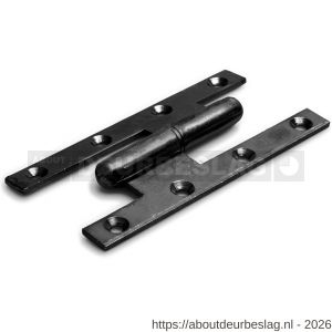 Dulimex DX H168-11700115 paumelle scharnier 110x70 mm links staal verzinkt - A30201861 - afbeelding 1