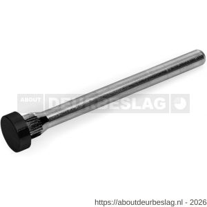 Dulimex DX H5PEN BE.89 scharnierpen staal zwart voor glijlagerscharnier 89x89 mm - A30204872 - afbeelding 1