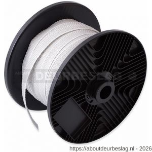 Dulimex DX RLB.14.GRS-G rolluikenband 14 mm grijs-zwart rol 50 m - A30203451 - afbeelding 1