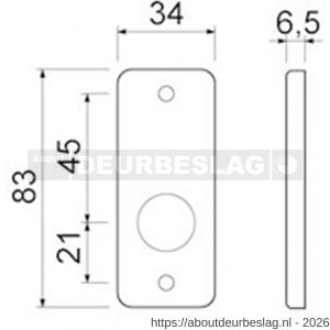 Ami RZ KRUK AF krukrozet type 4 RH 1 paar F1 finish - A30204632 - afbeelding 2